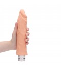 REALISTIC VIBRATING DILDO 9" REALROCK FLESH