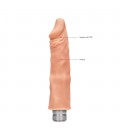 REALISTIC VIBRATING DILDO 9" REALROCK FLESH