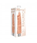 REALISTIC VIBRATING DILDO 9" REALROCK FLESH