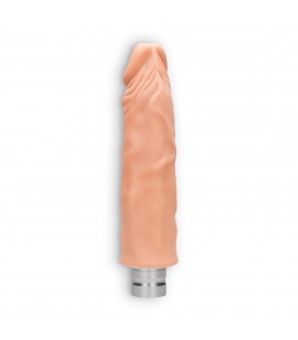 REALISTIC VIBRATING DILDO 9" REALROCK FLESH