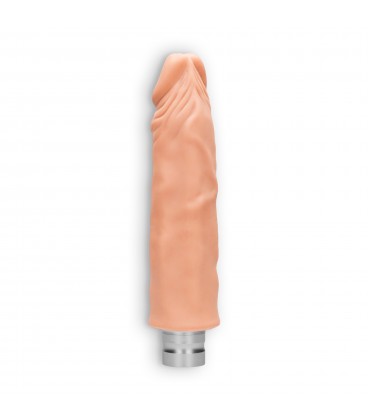 REALISTIC VIBRATING DILDO 9" REALROCK FLESH