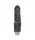 REALISTIC VIBRATING DILDO 9" REALROCK BLACK