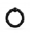 TRIPLE BEAD COCKRING SET BLACK CRUSHIOUS