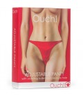 OUCH! PANTY WITH VIBRATING BULLET RED