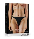 OUCH! PANTY WITH VIBRATING BULLET BLACK