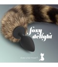 PLUG ANAL COM CAUDA FOXY DELIGHT SILICONE CRUSHIOUS