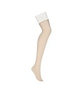 OBSESSIVE 853-STO STOCKINGS WHITE