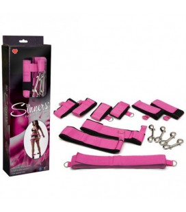 KIT DE RESTRIÇÃO FULL BODY RESTRAINTS SINNERS´