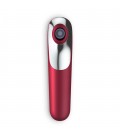 VIBRADOR DUAL LOVE COM APP SATISFYER VERMELHO