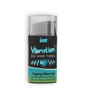 GEL COM VIBRAÇÃO VIBRATION GIN E TÓNICA INTT 15ML