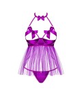 OBSESSIVE DELISHYA BABYDOLL AND THONG PURPLE