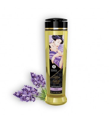 SHUNGA MASSAGE OIL SENSATION LAVENDER 240ML