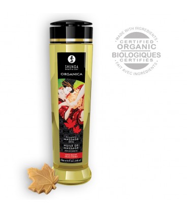 ÓLEO DE MASSAGEM SHUNGA ORGANICA DELÍCIA DE ACÉR 240ML