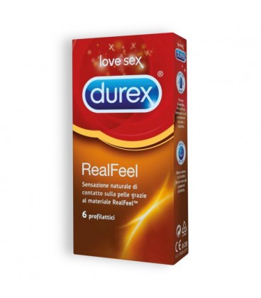 PRESERVATIVOS DUREX REAL FEEL 6 UNIDADES