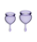 FEEL GOOD 2 MENSTRUAL CUPS SET SATISFYER LILAC