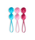 CONJUNTO DE 3 BOLAS BEN-WA V BALLS SATISFYER COLORIDAS