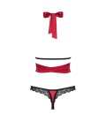 CONJUNTO SENSUELIA OBSESSIVE ROJO