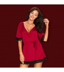 OBSESSIVE SENSUELIA ROBE RED