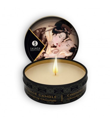 6 PACK SHUNGA CHOCOLATE MASSAGE CANDLE 30ML