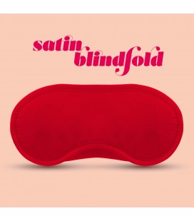 SATIN BLINDFOLD CRUSHIOUS RED