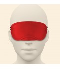 2 SATIN BLINDFOLDS CRUSHIOUS BLACK & RED