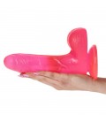 REAL RAPTURE FIRE PASSION DILDO 8'' PINK