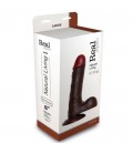 DILDO REALÍSTICO REAL RAPTURE FIRE PASSION 8'' NEGRO