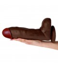 DILDO REALÍSTICO REAL RAPTURE SKY EMOTION 11'' NEGRO