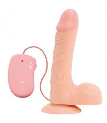 REAL RAPTURE FIRE PASSION REALISTIC VIBRATOR 8'' WHITE