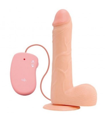 REAL RAPTURE FIRE PASSION REALISTIC VIBRATOR 9'' WHITE