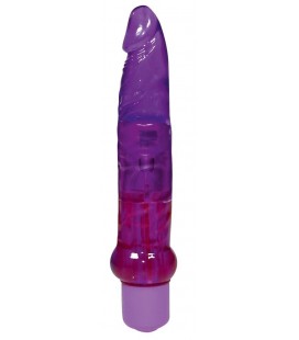 VIBRADOR JELLY ANAL ROXO