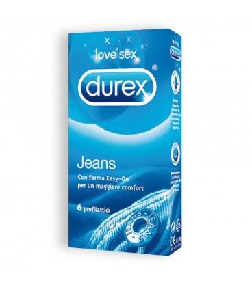 JEANS DUREX CONDOMS 6 UNITS