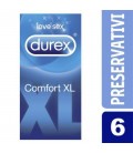 COMFORT XL DUREX CONDOMS 6 UNITS