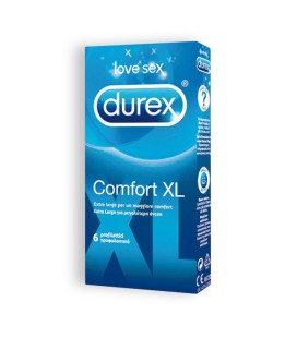 PRESERVATIVOS DUREX COMFORT XL 6 UNIDADES