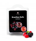 KISSABLE LUBRICANT BALLS FOREST FRUITS FLAVOUR 2 x 4GR