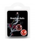 BOLAS LUBRICANTES BESABLES BRAZILIAN BALLS SABOR A CEREZA 2 x 4GR
