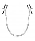 SILVER NIPPLE CHAIN CLAMPS CRUSHIOUS