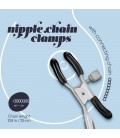 SILVER NIPPLE CHAIN CLAMPS CRUSHIOUS