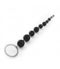 10 BEAD ANAL CHAIN CRUSHIOUS BLACK