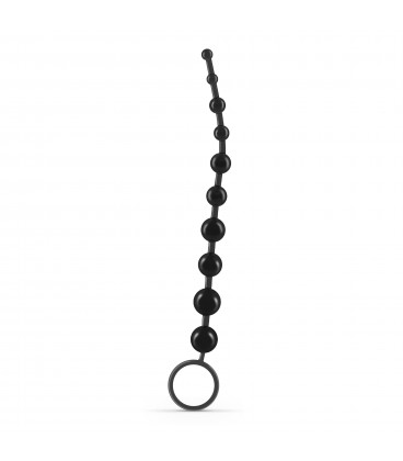 10 BEAD ANAL CHAIN CRUSHIOUS BLACK