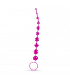 10 BEAD ANAL CHAIN CRUSHIOUS PINK