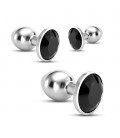 CRUSHIOUS BIJOU ANAL TRAIN TRIO BLACK WITH FREE INDIVIDUAL BAGS