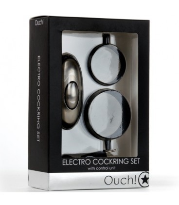 OUCH! ELECTRO COCKRING SET STIMULATOR