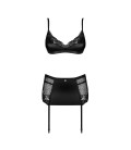 CONJUNTO 3-PCS BLANITA OBSESSIVE PRETO