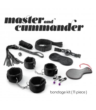 CRUSHIOUS MASTER & CUMMANDER 11 PIECE BONDAGE KIT