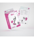 CRUSHIOUS BIJOU ANAL JEWEL PLUG PINK LARGE WITH FREE VELVETY BAG