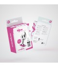 PLUG ANAL JOYA BIJOU ROSA MEDIANO CRUSHIOUS CON BOLSA ATERCIOPELADA GRATIS