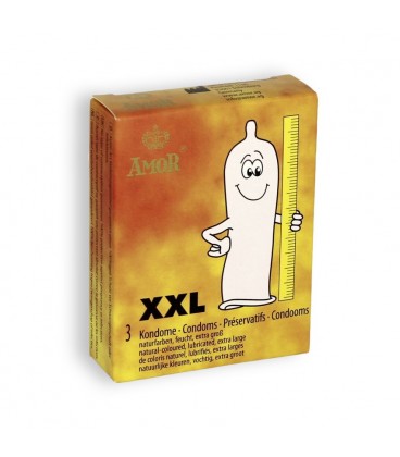 XXL CONDOMS 3 UNITS