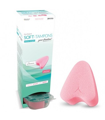 CAJA CON 10 TAMPONES SOFT-TAMPONS MINI