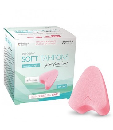 PACKAGE WITH 3 TAMPONS SOFT-TAMPONS NORMAL